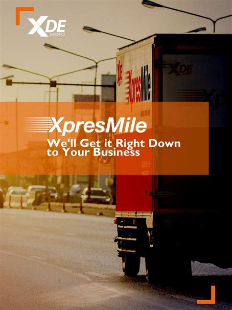 XDE Logistics in Muntinlupa City, Metro Manila .